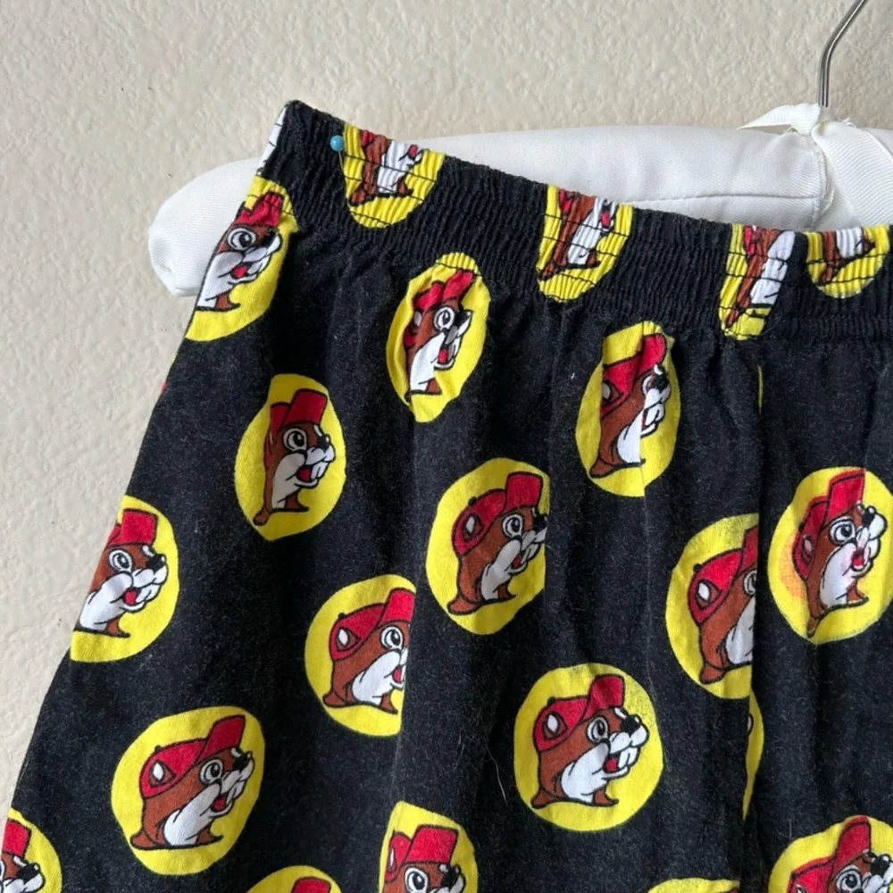 Shorts Boxer Style Bucee's Logo all over Black Red Yellow by Bucee's Child Large - Picture 8 of 12